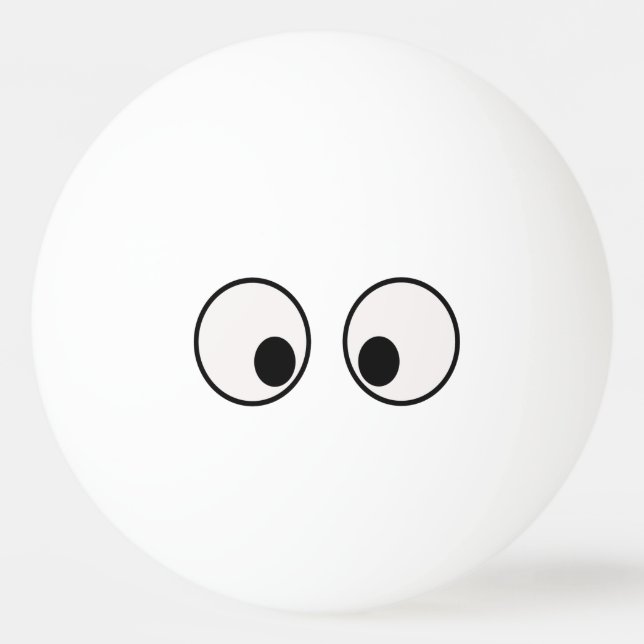 Balle De Ping Pong Boule de ping-pong de globes oculaires (Devant)