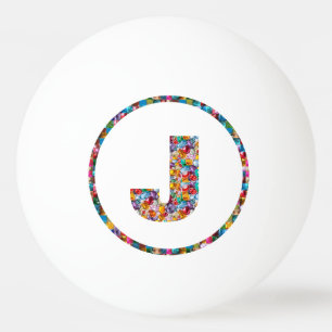 Balle De Ping Pong Boule de ping-pong de l'ART JJJ 3* d'ALPHABET des