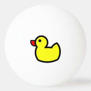 Balle De Ping Pong Boule de ping-pong mignonne chanceuse jaune