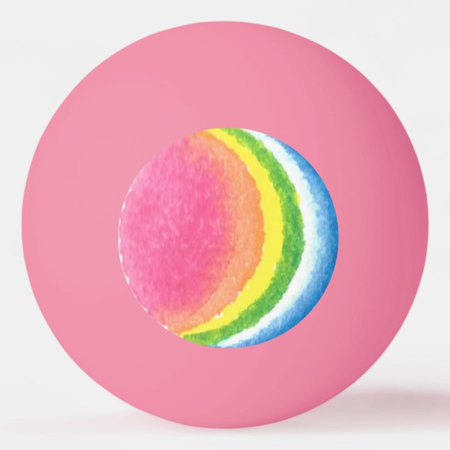 Balle De Ping Pong Boule de ping-pong Orange Glow Chat (Devant)