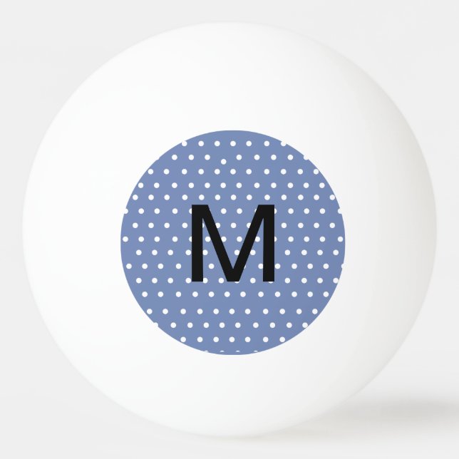Balle De Ping Pong Boule de ping-pong personnalisée pois (Devant)