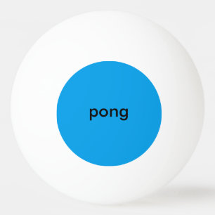 Balle De Ping Pong boule de ping-pong rose et bleue