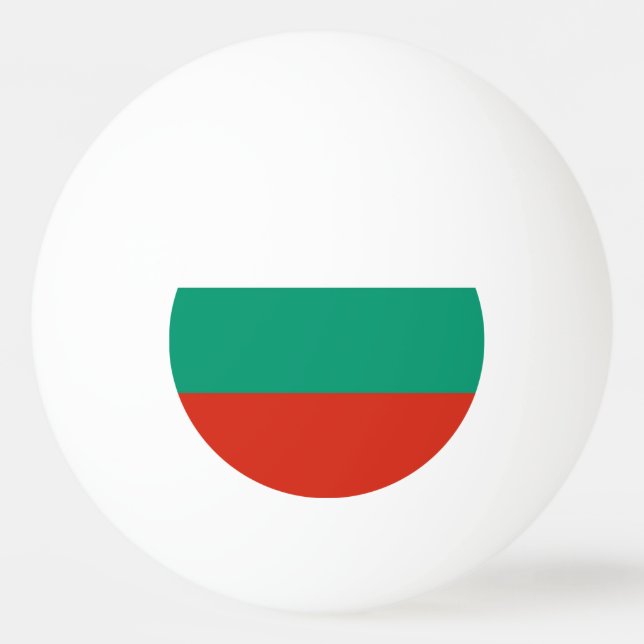 Balle De Ping Pong Boule de ping-pong spéciale avec Drapeau de Bulgar (Dos)