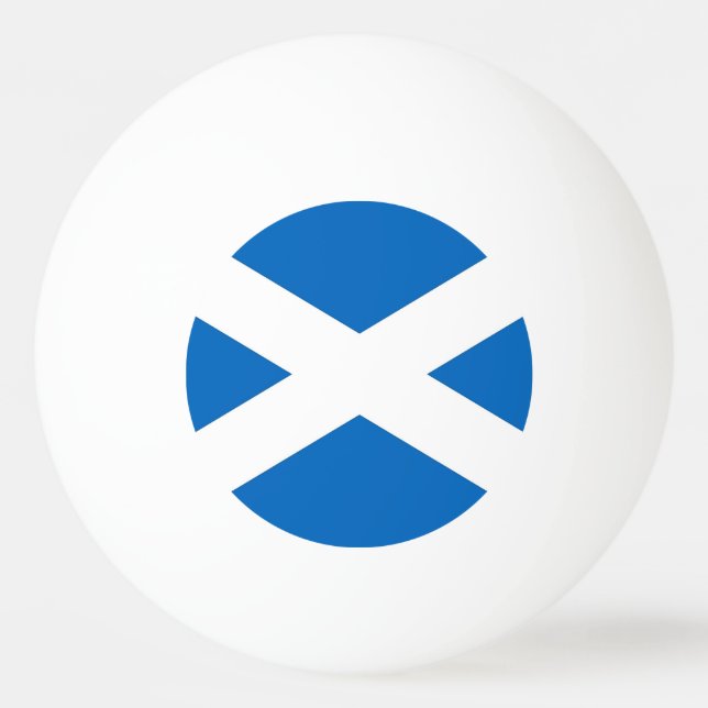 Balle De Ping Pong Boule de ping-pong spéciale avec Drapeau d'Ecosse (Dos)
