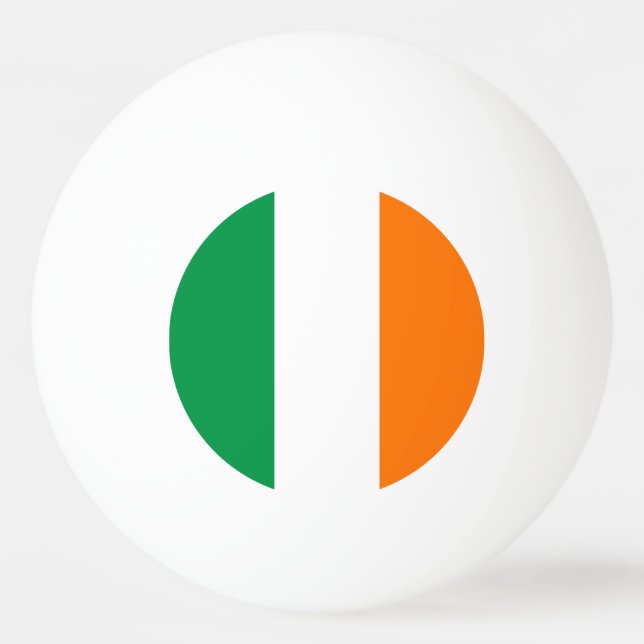 Balle De Ping Pong Boule de ping-pong spéciale avec Drapeau d'Irlande (Dos)