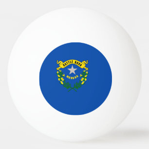 Balle De Ping Pong Boule de ping-pong spéciale avec drapeau du Nevada