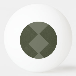 Balle De Ping Pong Boule de ping-pong verte Moss personnalisée