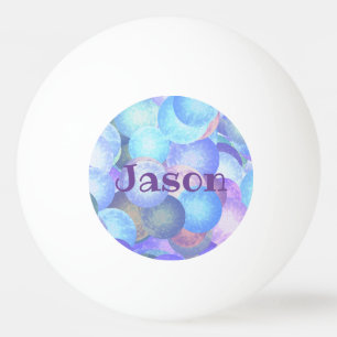 Balle De Ping Pong Boules disco dans les couleurs pastel arc-en-ciel 