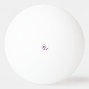 Balle De Ping Pong Bransoletka z serduszkiem Style, aubergine légère