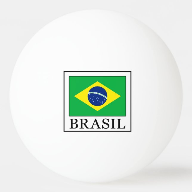 Balle De Ping Pong Brasil (Devant)