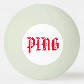 Balle De Ping Pong Brille