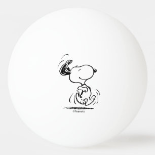 Balle De Ping Pong cacahuètes   Snoopy Happy Dance
