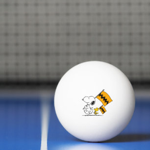 Balle De Ping Pong cacahuètes   Snoopy & Woodstock