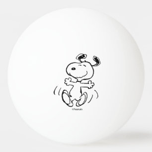 Balle De Ping Pong cacahuètes   Une Danse Heureuse Snoopy