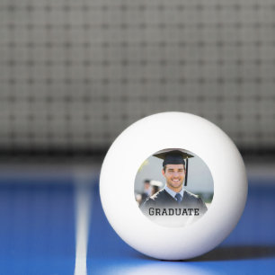 Balle De Ping Pong Cadeau de photo de remise de diplôme personnalisé 