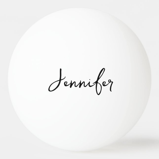 Balle De Ping Pong Cadeau personnalisé Votre nom Mariage (Devant)