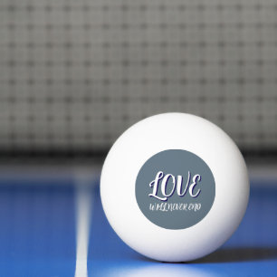 BALLE DE PING PONG CADEAU SPÉCIAL SIMPLE PAPA FEMMES PETITE AMIE MAMA
