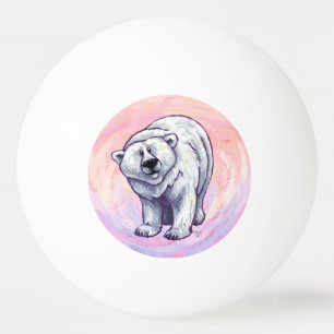 Balle De Ping Pong Cadeaux et accessoires d'ours blanc