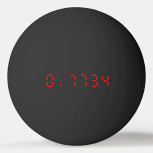 Balle De Ping Pong Calculatrice LED Bonjour 0,7734