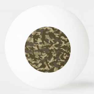Balle De Ping Pong Camouflage central