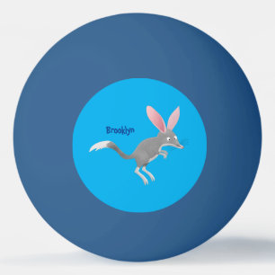 Balle De Ping Pong Caricature de bilby australien très heureuse