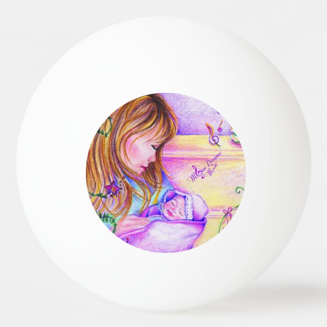 Balle De Ping Pong Carousel Dreams Ping Pong Ball (Devant)