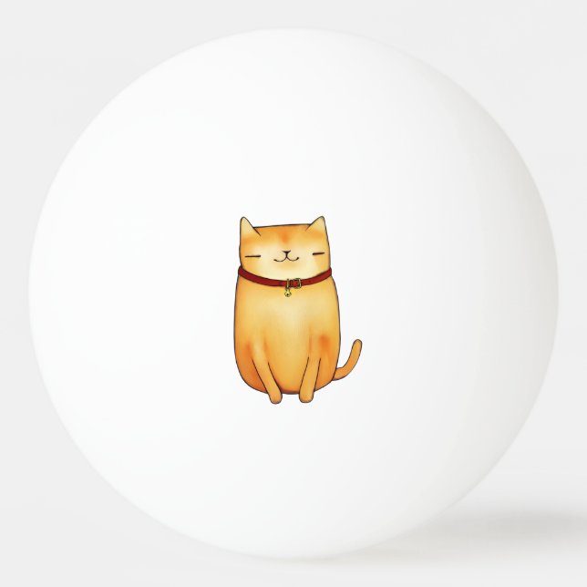 Balle De Ping Pong Cat (Devant)