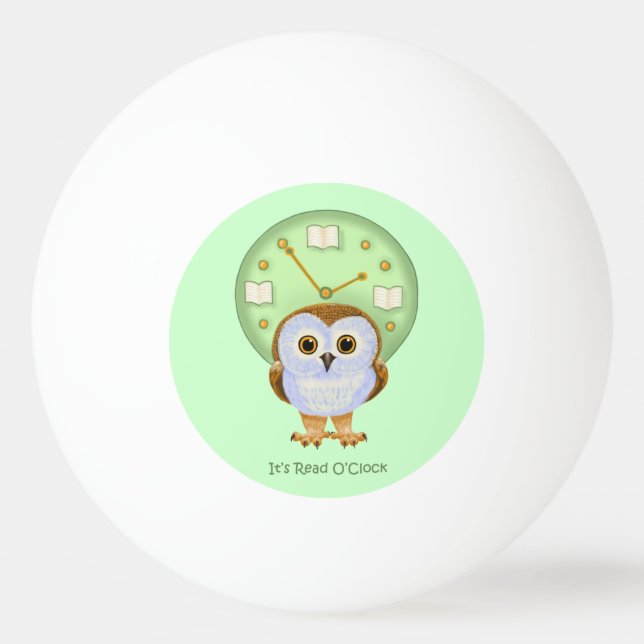 Balle De Ping Pong C'est heure lue (Dos)