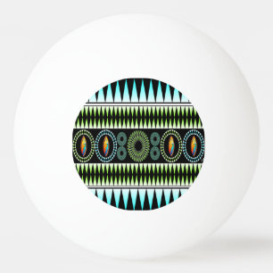 Balle De Ping Pong Chevron Motif