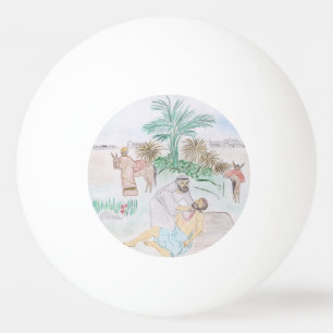 Balle De Ping Pong Christian Artwork Le bon samaritain
