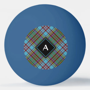 Balle De Ping Pong Clan Anderson Tartan Ping Pong Ball