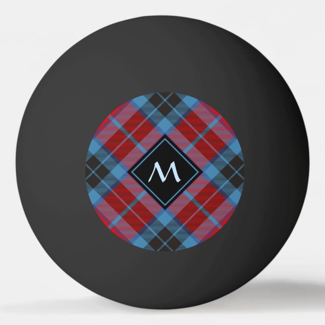 Balle De Ping Pong Clan MacTavish Tartan (Devant)