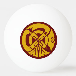 Balle De Ping Pong Clan Tachibana Crest (Kamon) Ping Pong Ball