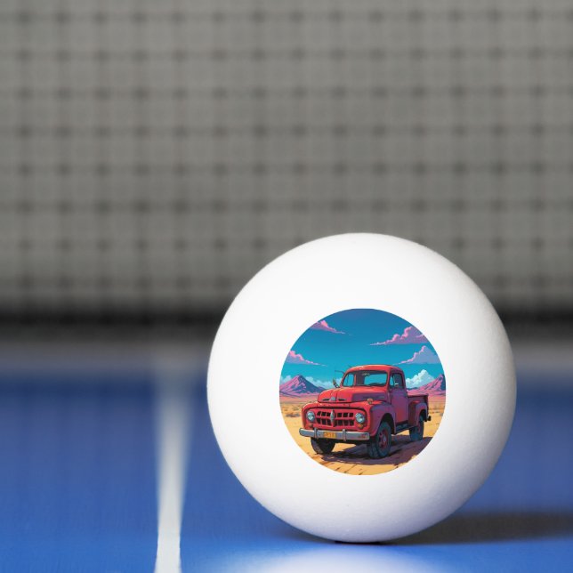 Balle De Ping Pong Classic Américain Pickup Ping Ping Ball (Filet)
