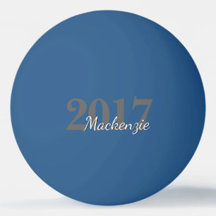 Balle De Ping Pong Classic   Moderne Black and White Simple Party