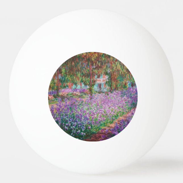 Balle De Ping Pong Claude Monet - Le jardin de l'artiste à Giverny (Devant)