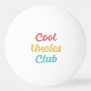 Balle De Ping Pong Club des Oncles Cool II