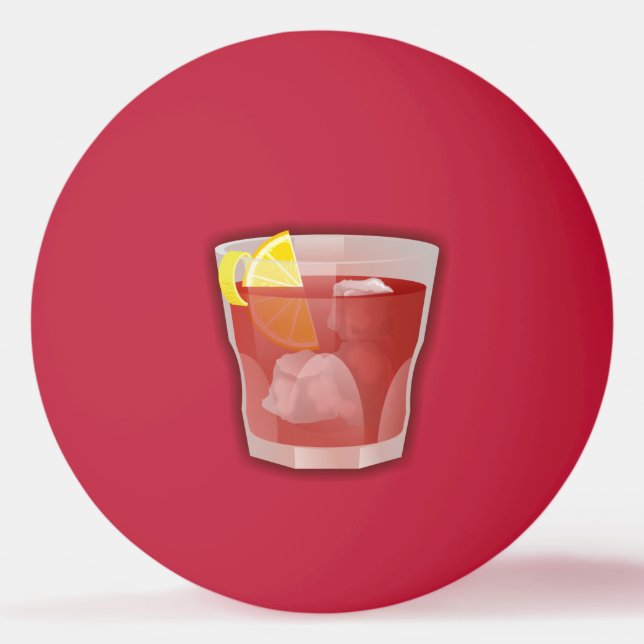 Balle De Ping Pong cocktail Americano (Devant)