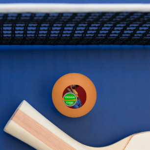 Balle De Ping Pong COOL ! Bal de ping-pong 3 étoiles - Orange - Custo