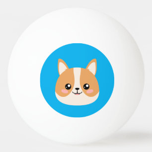 Balle De Ping Pong Corgi