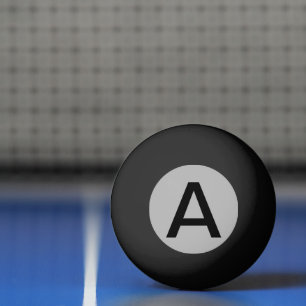 Balle De Ping Pong Couleur solide argent