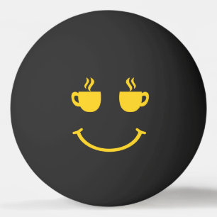 Balle De Ping Pong Coupe de café sourire
