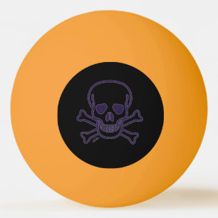 Balle De Ping Pong Crâne n os Ghost hurler glo 1 étoile ping pong b