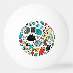 Balle De Ping Pong Crazy head
