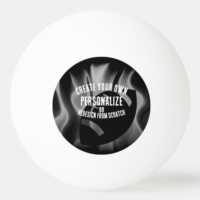 Balle De Ping Pong Créez votre propre (Devant)