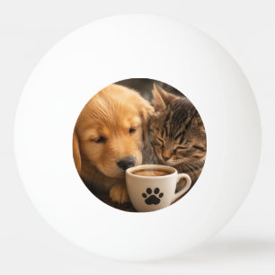 Balle De Ping Pong Créez votre propre chat et chien personnalisés