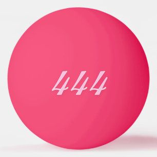 Balle De Ping Pong Créez votre propre Hot Pink 444
