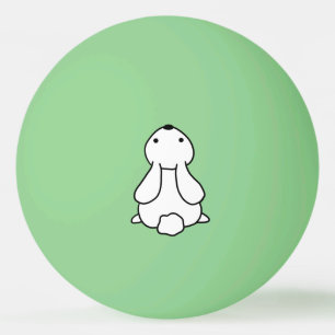 Balle De Ping Pong Créez votre propre lueur dans le lapin vert foncé