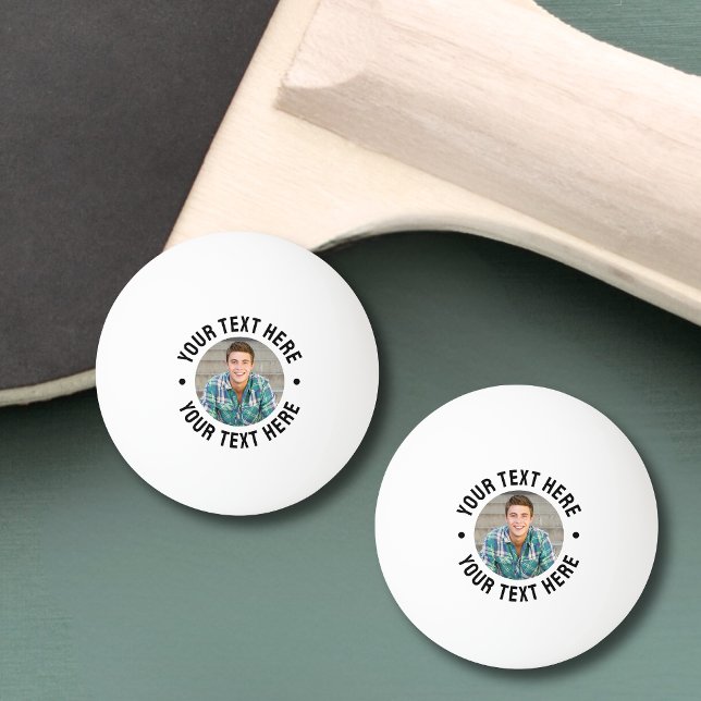 Balle De Ping Pong Créez Votre Propre Photo (Create Your Own Photo Ping Pong Ball)