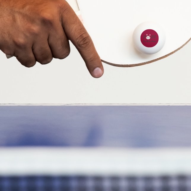 Balle De Ping Pong Cute 2023 Année du lapin (Paddle)